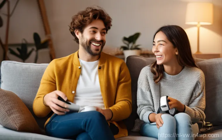 소비자 구매 결정 과정의 심리적 요인 - **Prompt 1: The Joy of an Impulse Buy**
    "A young adult, perhaps in their early twenties, with a ...